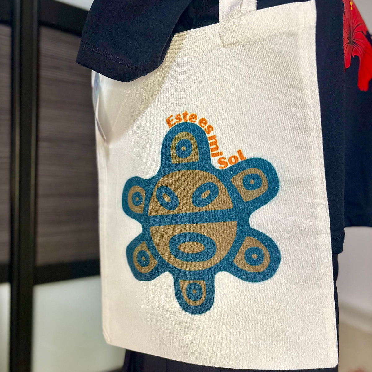 Mi Sol Taino Canva Bag