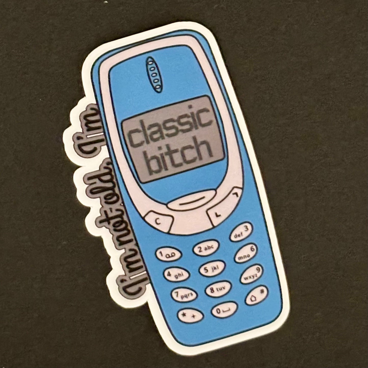 Classic Phone Sticker