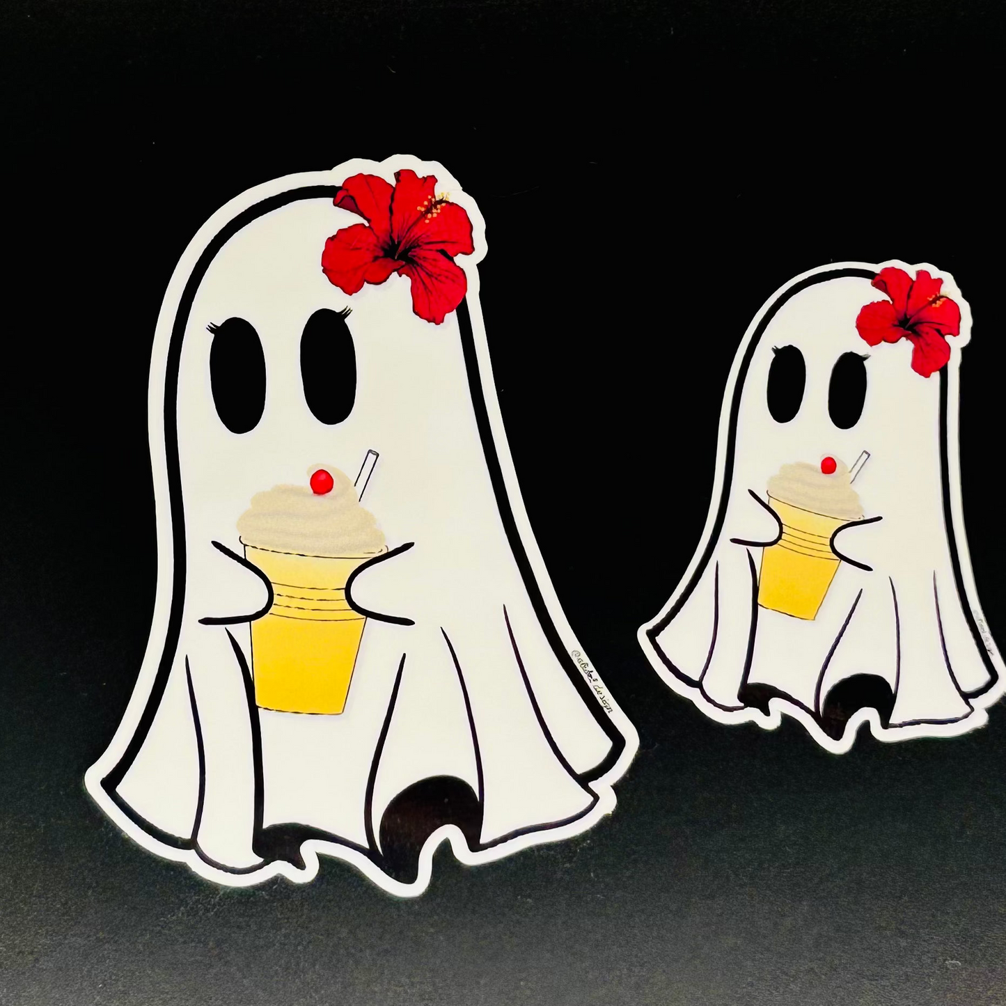 Ghostie Girl Sticker