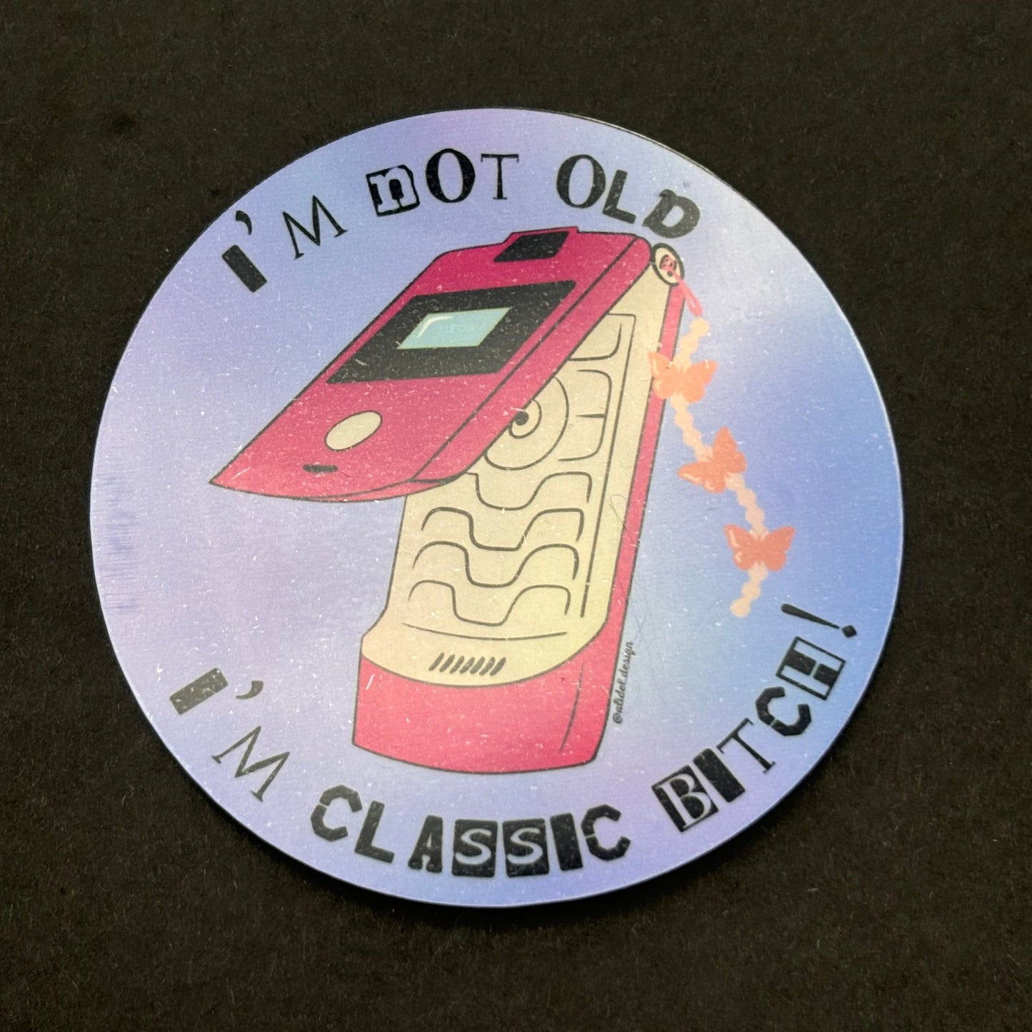 I'm Classic (Phone) Sticker