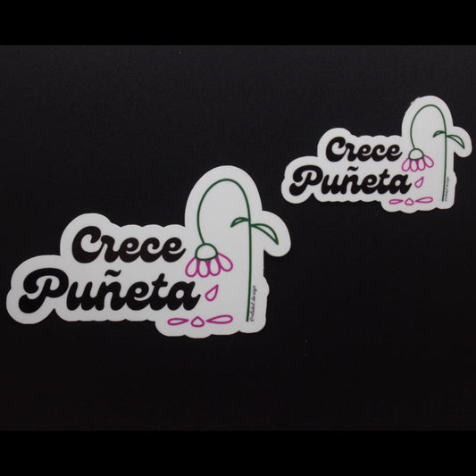 Crece Puñeta Die Cut Sticker