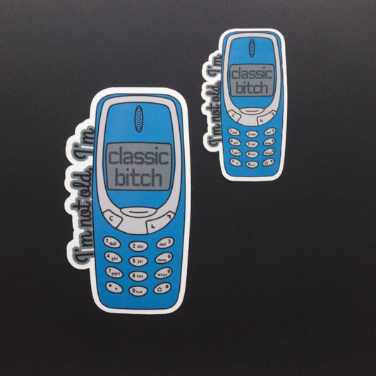Classic Phone Sticker