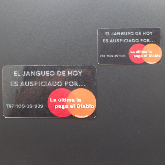 El Tarjetazo Die Cut Sticker
