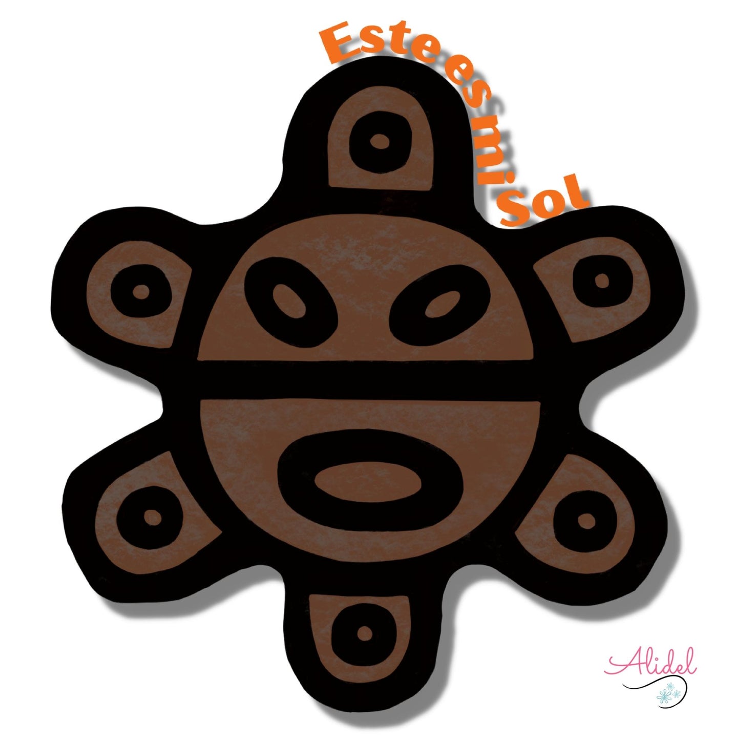 Sol Taíno Sticker