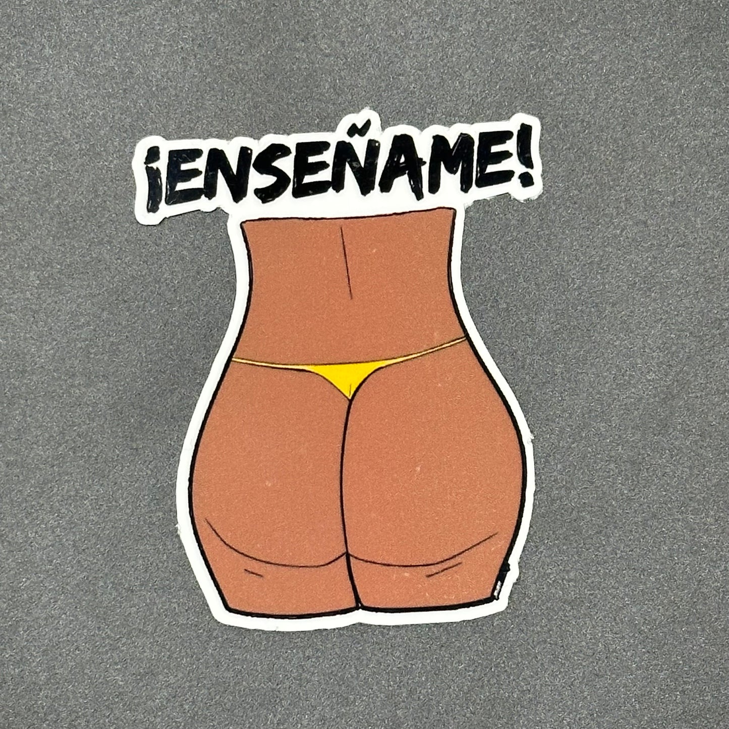 Enseñame (el gistro amarillo) Sticker