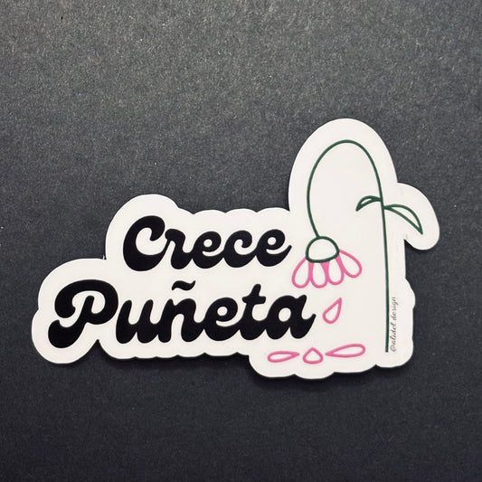Crece Puñeta Die Cut Sticker