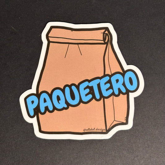 Paquetero Sticker
