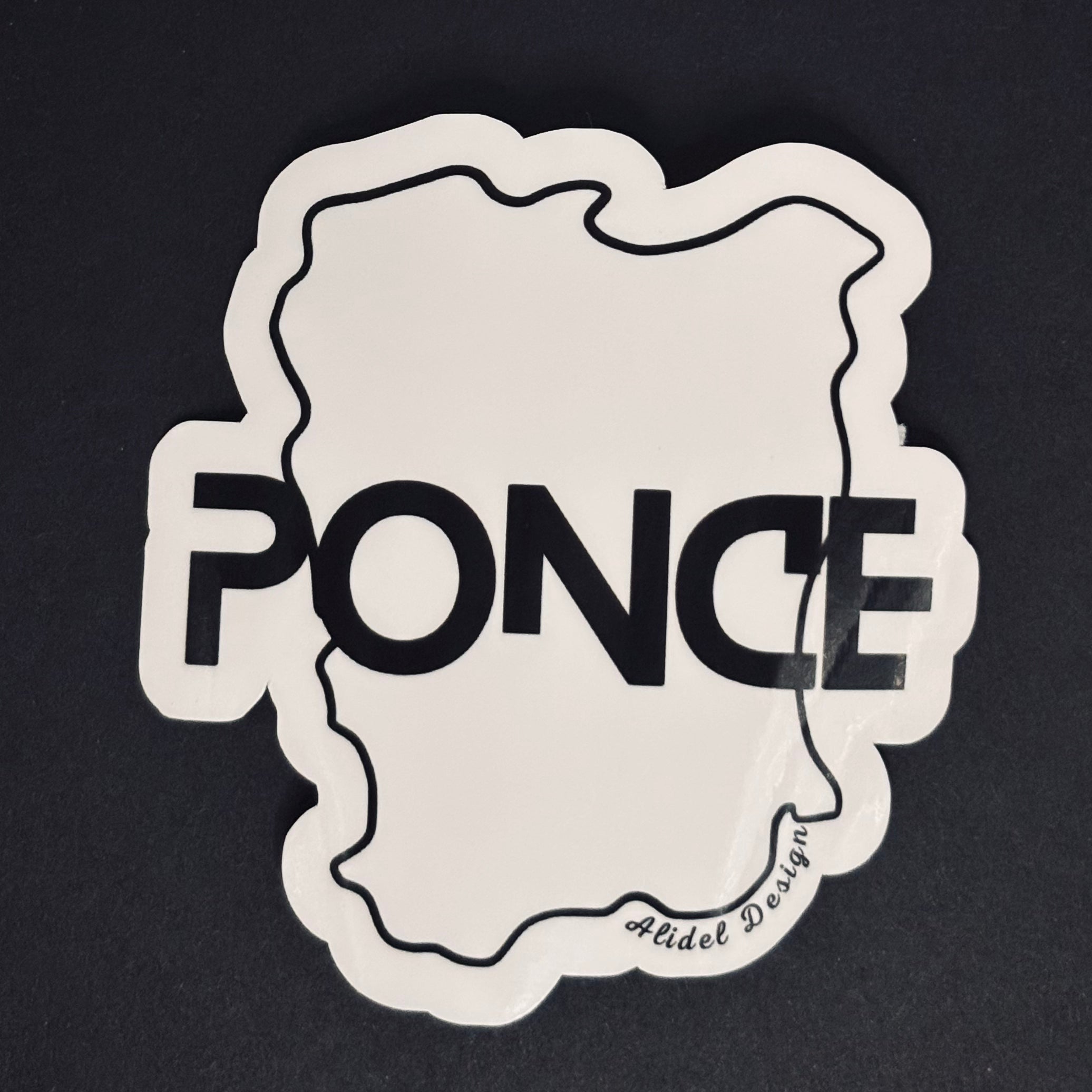 Ponce Sticker – Alidel Design