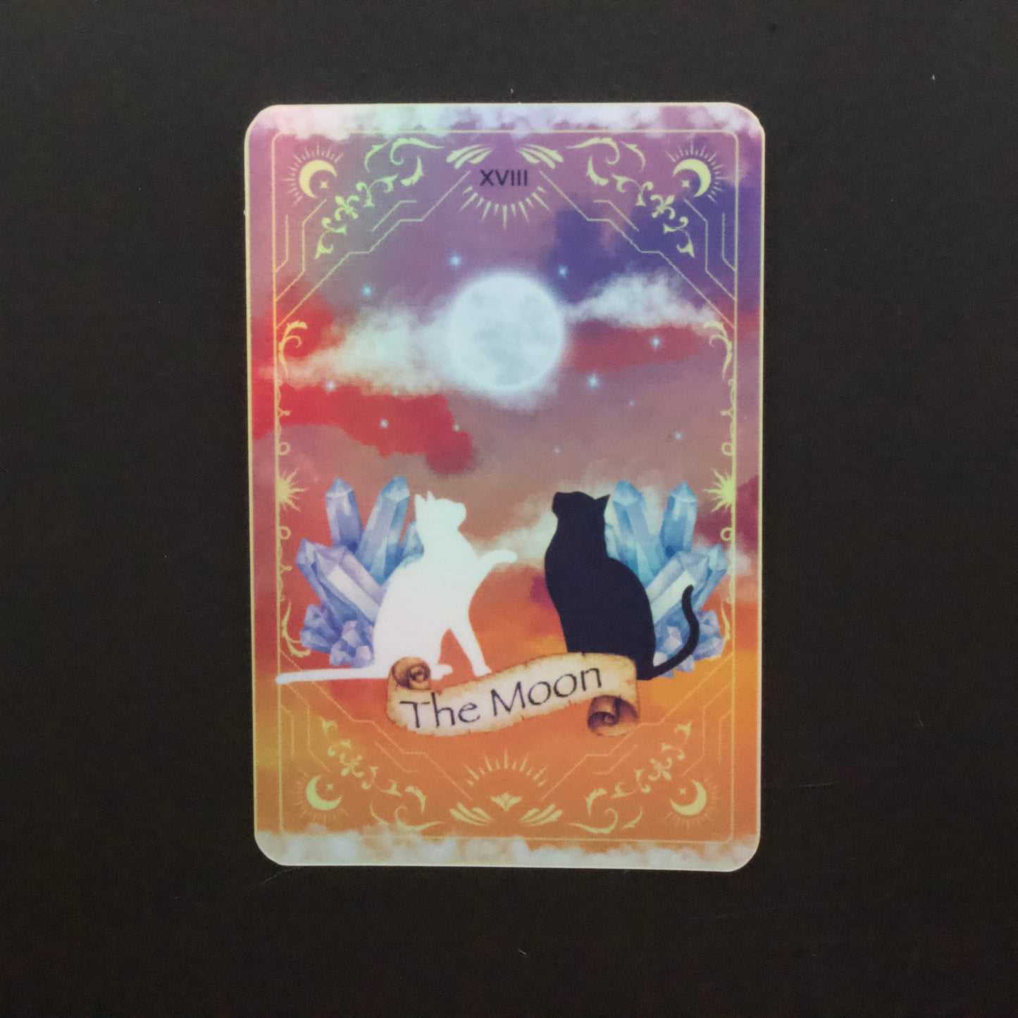 The Moon Tarot Sticker