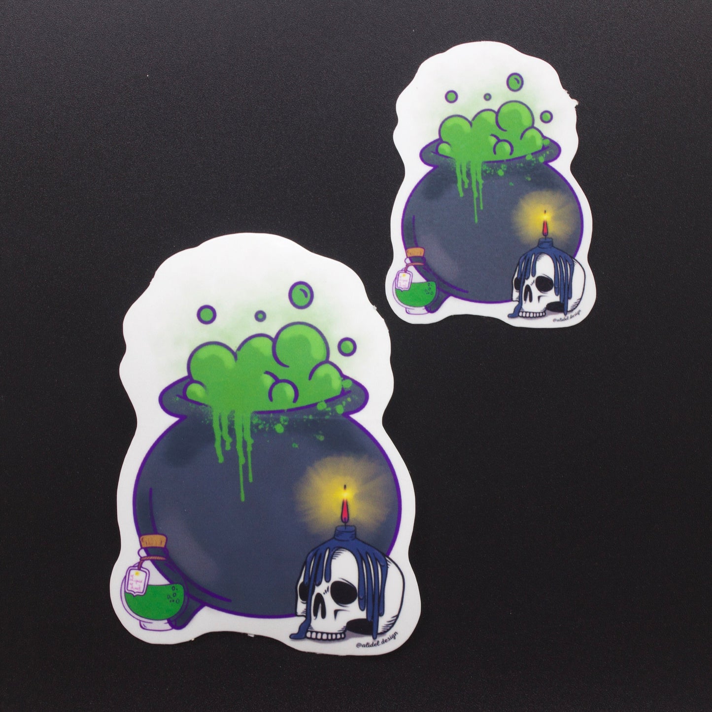Witches Brew Die Cut Sticker