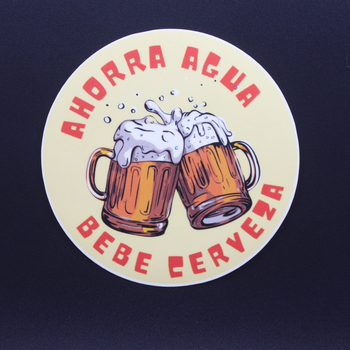 Ahorra Agua Bebe Cerveza Sticker