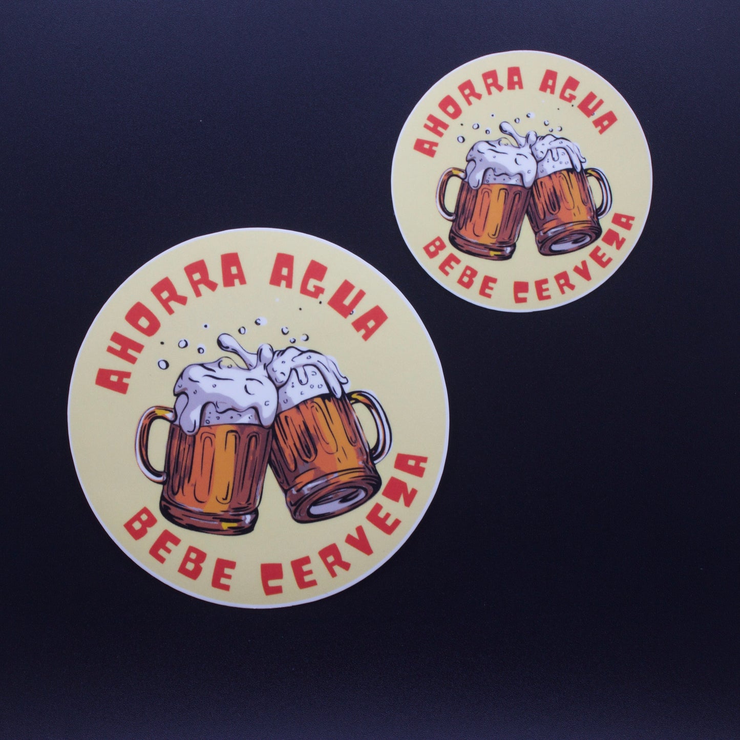 Ahorra Agua Bebe Cerveza Sticker