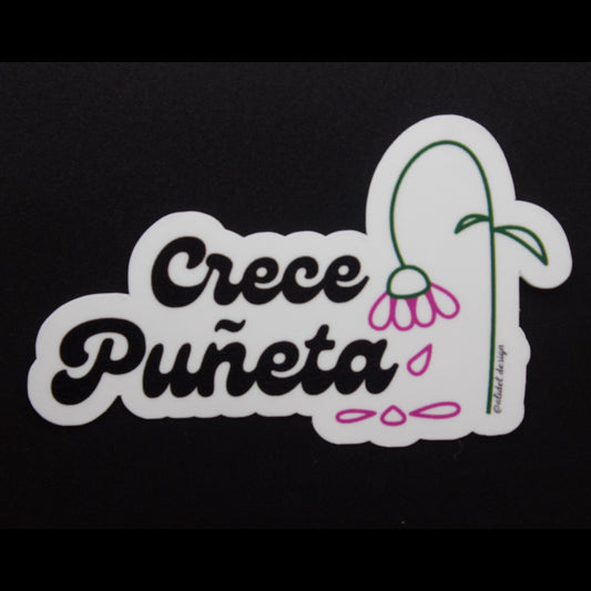 Crece Puñeta Die Cut Sticker