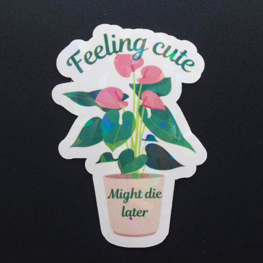 Plant Feelings Sticker