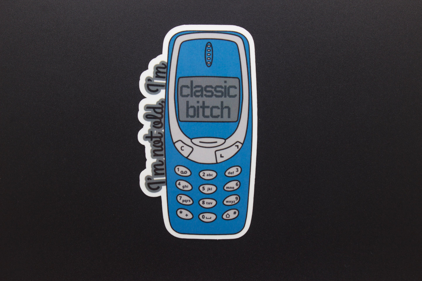 Classic Phone Sticker