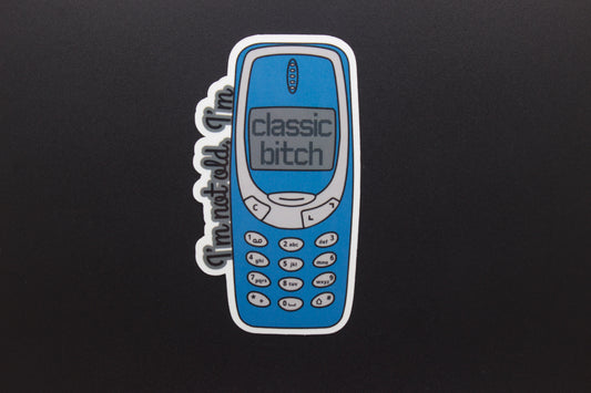 Classic Phone Sticker