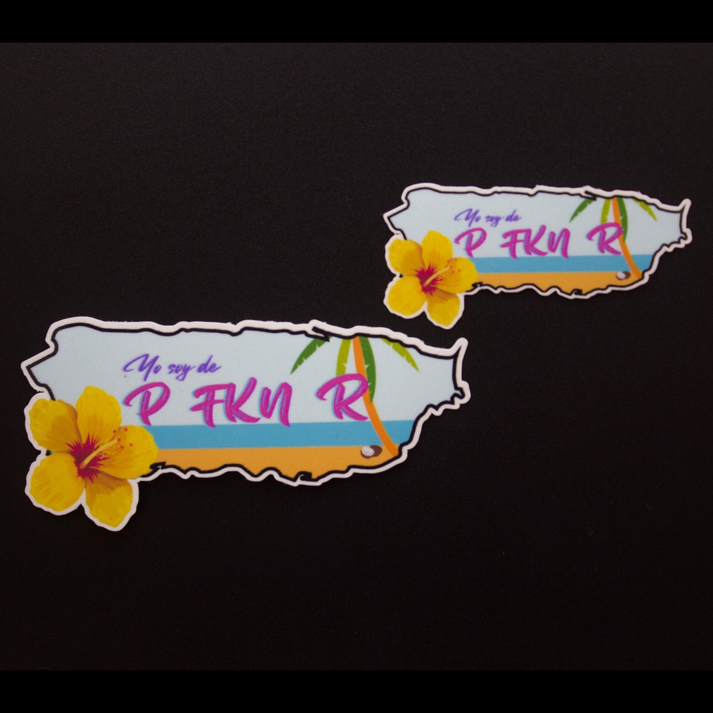 Yo soy de P-FKN-R Sticker