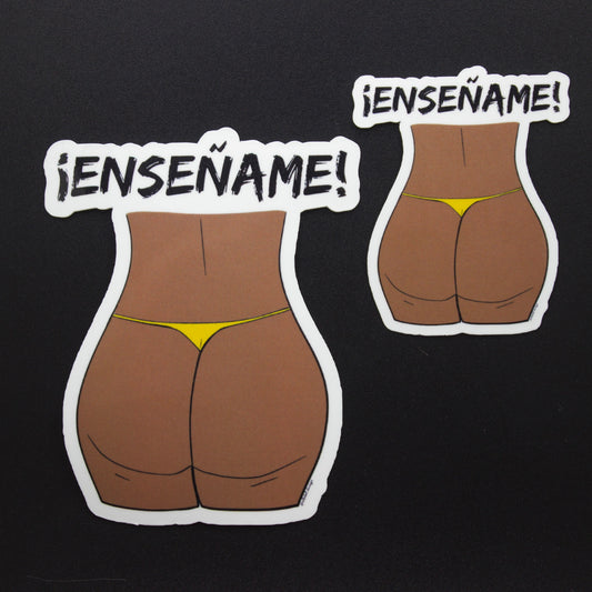 Enseñame (el gistro amarillo) Sticker