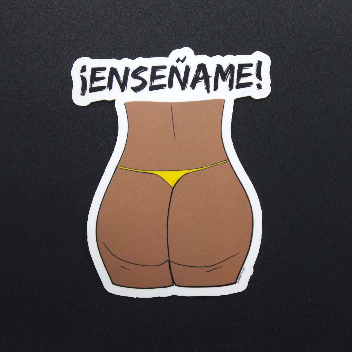 Enseñame (el gistro amarillo) Sticker