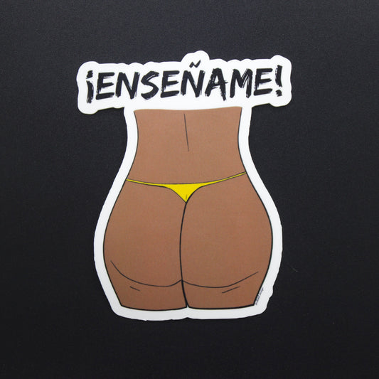 Enseñame (el gistro amarillo) Sticker