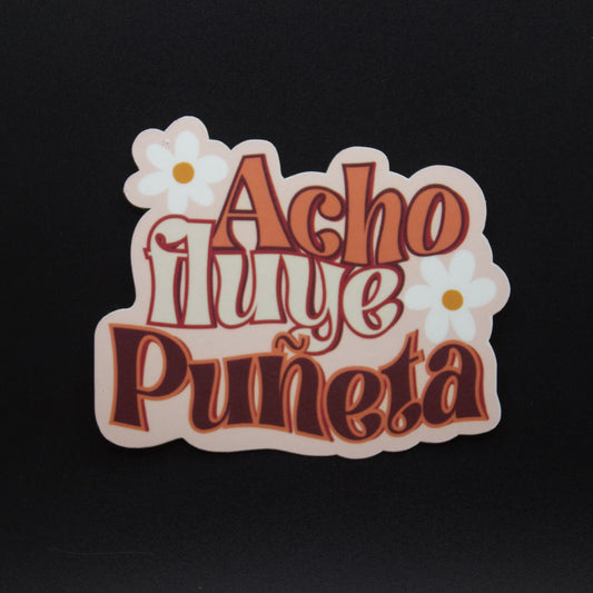 Acho Fluye Sticker