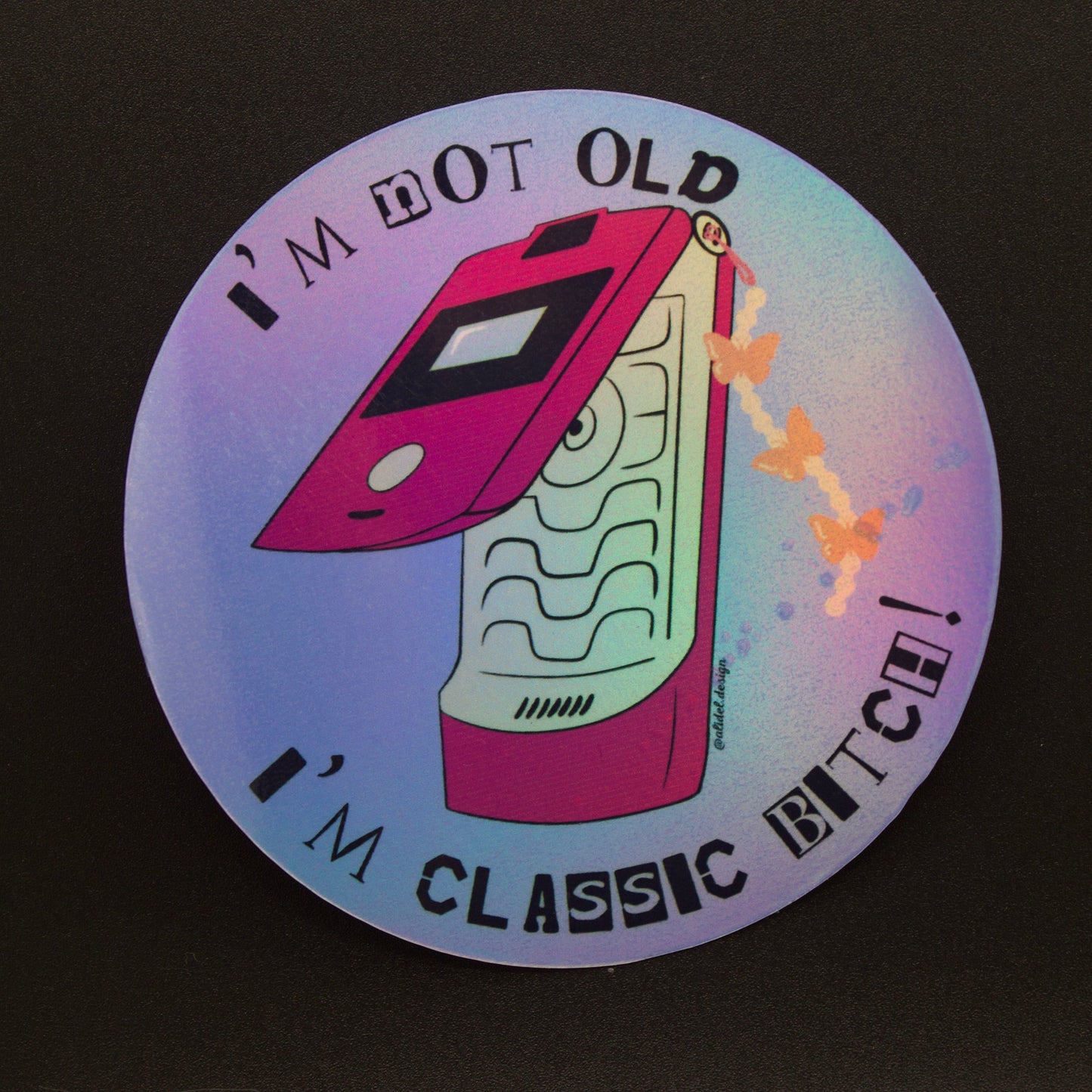 I'm Classic (Phone) Sticker