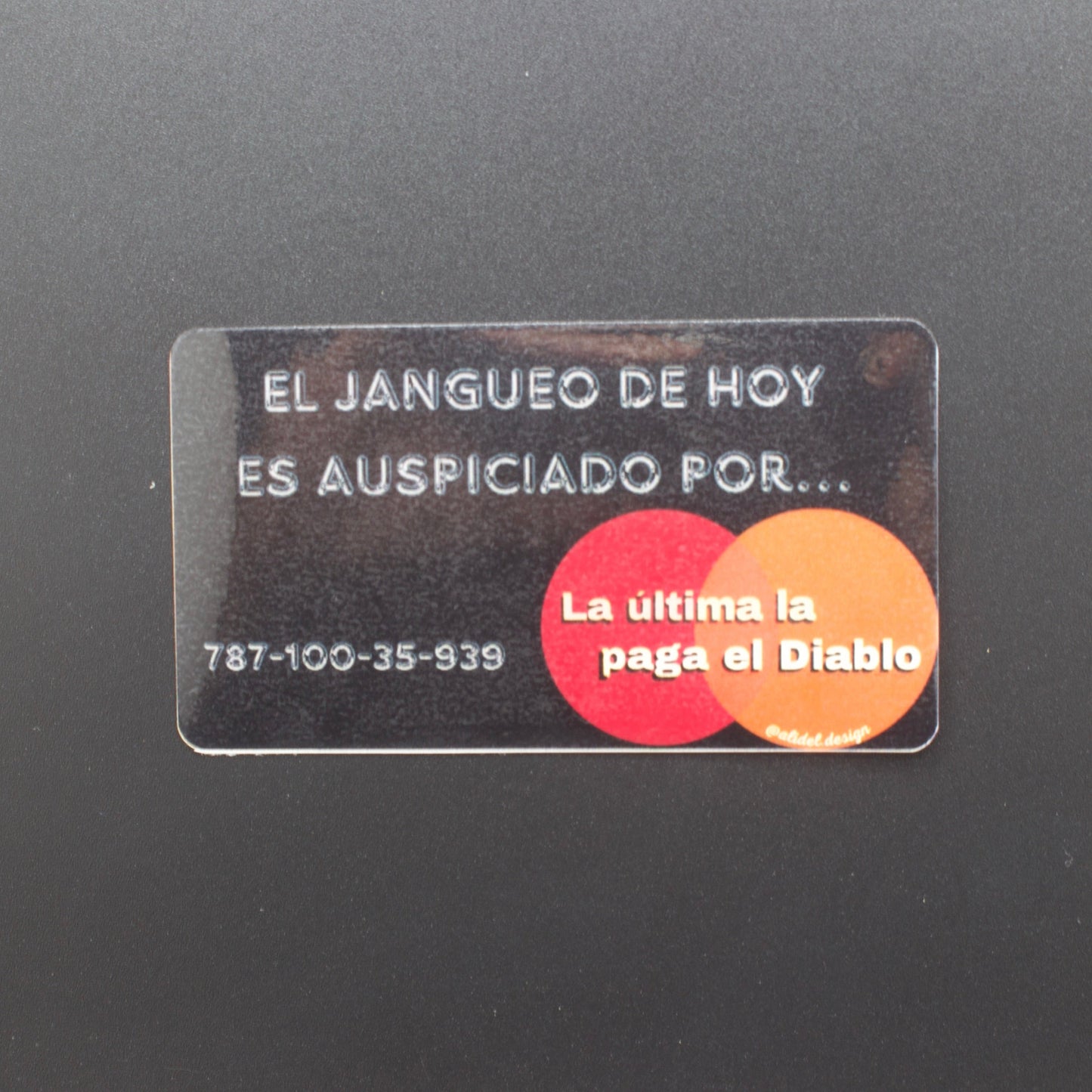 El Tarjetazo Die Cut Sticker