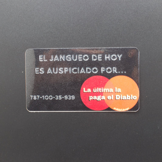El Tarjetazo Die Cut Sticker